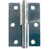 Bisagra inoxidable canto redondo 90x65 mm
