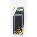 Ovalillo para pernio 65x105x3 mm 10 ud