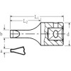 Llaves de vaso con punta 1/4" DIN5264 mod 41K