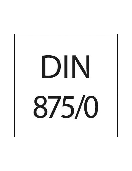 Escuadra plana DIN875-0 A  inoxidable