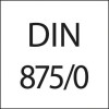 Escuadra plana DIN875-0 A  inoxidable