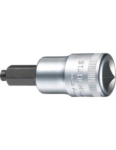 Punta para destornillador 1 / 2 pulgadas hembra hexagonal con pivote