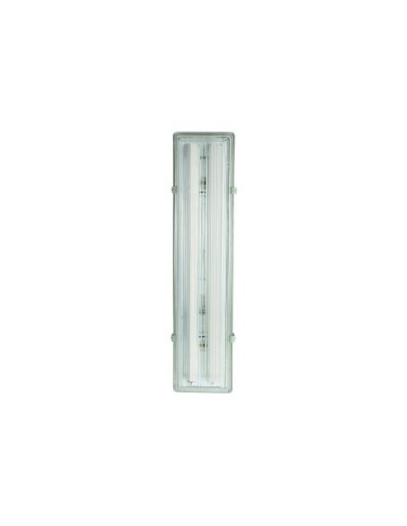Pantalla estanca IP65 para tubo LED doble
