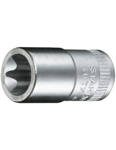 Llave de vaso largo 1/4" DIN 3124 mod 40TX