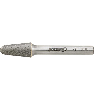 Fresa con mango MD forma cono redondo C 6mm