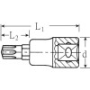 Llave de vaso con punta 1/2" DIN 2324 mod 54 CV