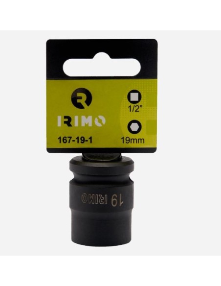 Llave de vaso de impacto 1/2" hexagonal modelo 167