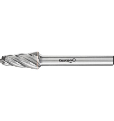 Fresa con mango MD forma cono redondo 1020 aluminio 6mm