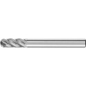 Fresa con mango MD esferocilíndrica 0616 inoxidable 6mm