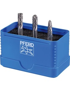 Juego fresas mango 6mm 3 piezas, ZYAS-WRconRBF, dentado 3 Plus