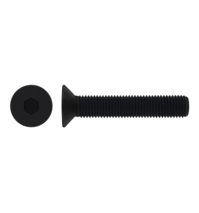 Tornillo Allen cabeza avellanada DIN7991 M-12 10.9 pavonado