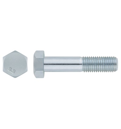 Tornillo hexagonal DIN931 8.8 M-10 zincado