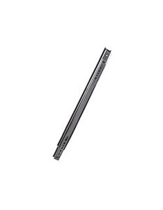 Microguía para cajón 17 mm zincada