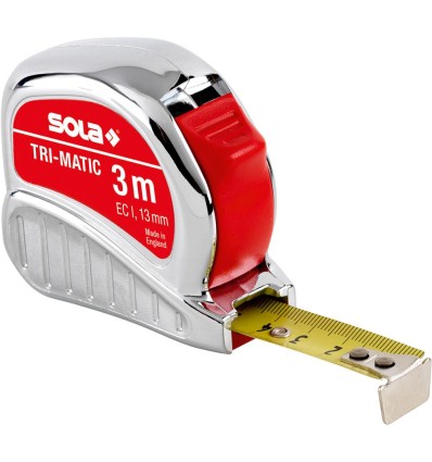 Cinta métrica enrollable TRI-MATIC