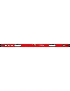 Nivel burbuja magnetico LM Big REDM 3 120cm con recubrimiento en polvo