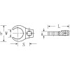 Llave de boca estrella CROW-FOOT mod 540