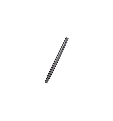 Micro guía para cajón 27 mm zincada