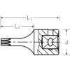 Llave de vaso con punta hueca 1/4" TORX mod 44KTXB