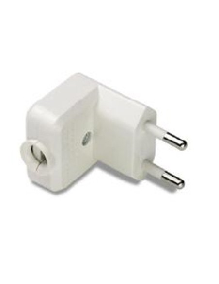 Clavija eléctrica 250V 10A PVC blanca