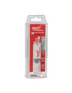 Hoja sierra sable THE TORCH metal/rescate 10 TPI 25 ud