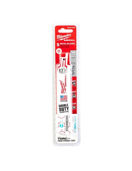 Hoja sierra sable THE TORCH metal/rescate 14 TPI ICE HARDENER 5 ud