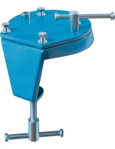 Tornillo banco Compact 120 mm con mordaza giratoria