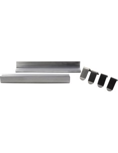 Par mordazas protectoras metal ligero con resorte