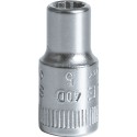 Llave de vaso 1/4" DIN 3124 mod 40D