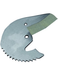 Cuchilla acero fino para cizalla tubos plástico