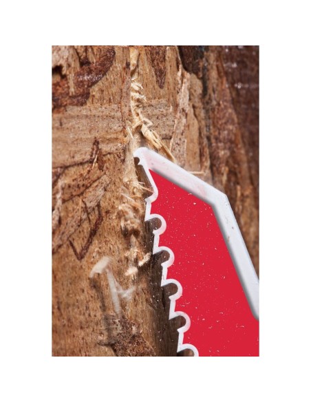 Hoja sierra sable THE AX maderas con clavos 5 TPI 25 ud