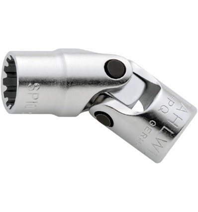 Llave de vaso articulado 1/4" SPLINE-DRIVE mod 402ASP