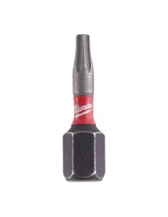 Punta de impacto 1/4" 25 mm TORX SHOCKWAVE 2 ud