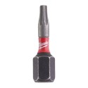 Punta de impacto 1/4" 25 mm TORX SHOCKWAVE 2 ud