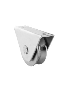 Polea canal en "V" 20 mm con caja