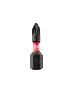 Punta de impacto 1/4" 25 mm estrella POZIDRIV SHOCKWAVE 2 ud