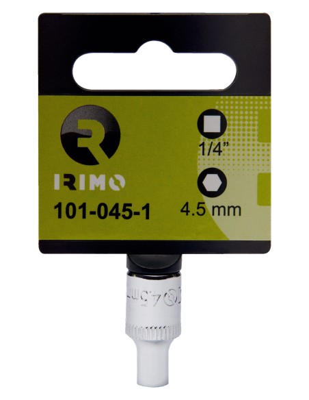 Llave de vaso 1/4" hexagonal modelo 101