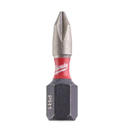 Punta de impacto 1/4" 25 mm estrella PHILLIPS SHOCKWAVE 2 ud