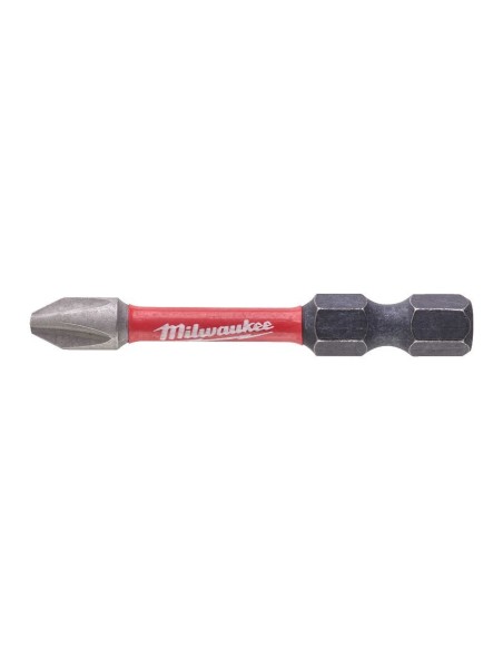 Punta de impacto 1/4" 25 mm estrella PHILLIPS SHOCKWAVE 2 ud