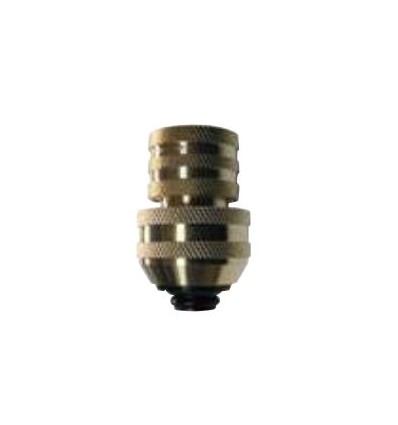 Conector rápido latón rápido STOP para mangueras