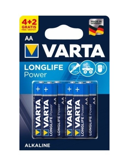 Pila alcalina lR06 AA LONGLIFE POWER