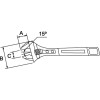 Llave ajustable moleta central TITACROM