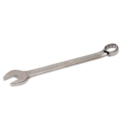 Llave combinada cromada mate modelo 25