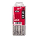 Juego brocas 4 filos SDS-PLUS MX4