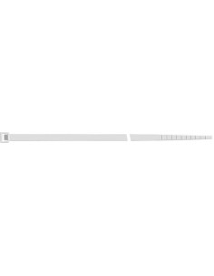 Brida nailon natural 100 unidades