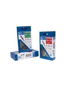 REMACHE ALUMINIO/ACERO NEGRO ECOBLISTER