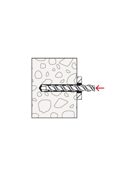 Tornillo avellanado Torx anclaje a hormigón alto rendimiento FSBII ULTRACUT-SK