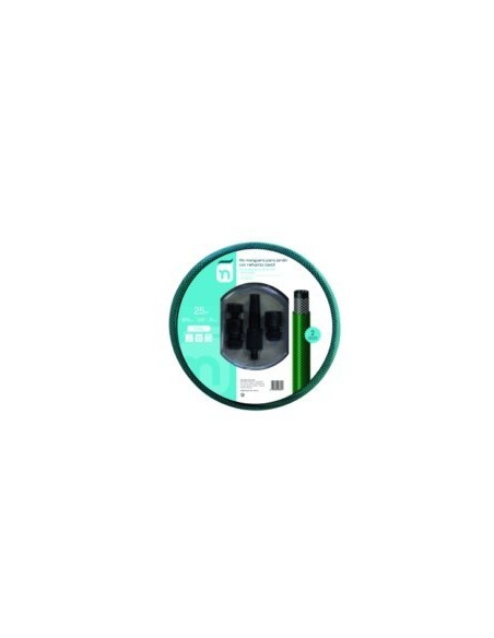 Rollo manguera riego 3 capas con accesorios EASY
