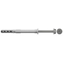Taco de nylon multimaterial largo con tornillo hexagonal/Torx INOX A4 SXR-FUS
