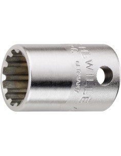 Llave de vaso 3/8" DIN 3124 mod 45ASP