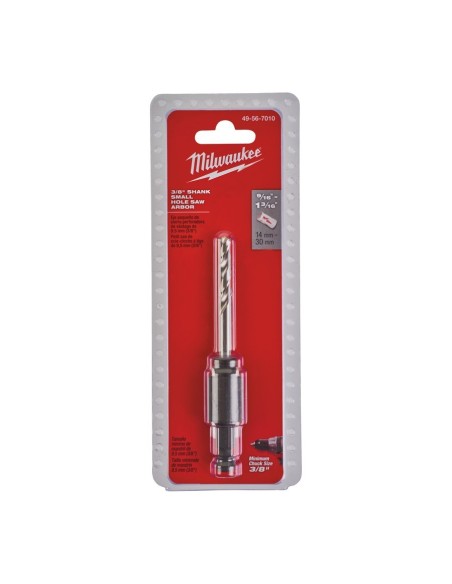 Husillo para coronas bimetálicas mango hexagonal 9,5 mm